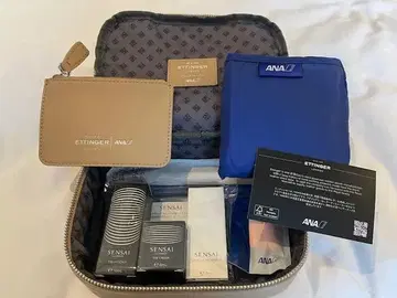 ETTINGER 트래블 파우치 ANA 퍼스트 클래스