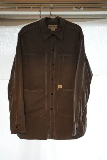 SASSAFRAS 워크 셔츠 다크 그레이