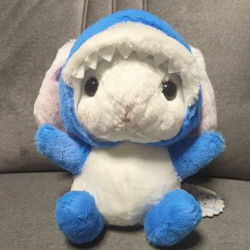 포테우사 롯삐 봉제 인형 시로삐 x 상어