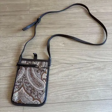 페이즐리 무늬 숄더백