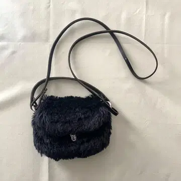 MUUN 2way 퍼 백 블랙