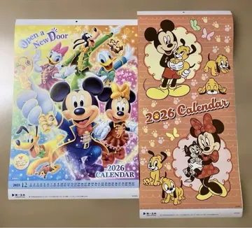 제일생명 2026년 디즈니 달력 6매물 & 4매물 2세트