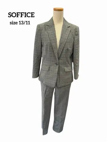 새상품급 SOFFICE 수트 셋업 사이즈 13/11 사이즈 다름