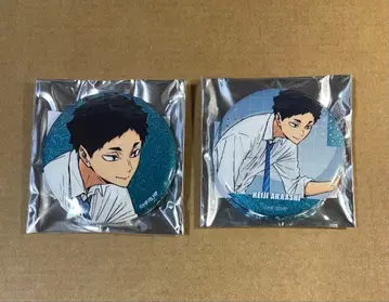 하이큐!! 신작 동물과의 교감ver. 글리터 캔뱃지