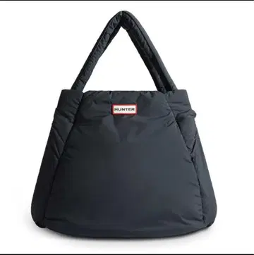 HUNTER 블랙 토트백