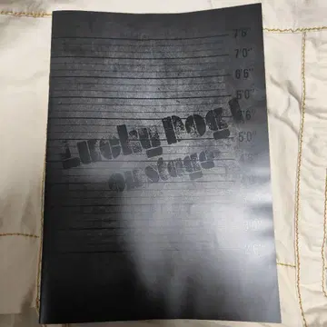 무대 럭키독1 팜플렛