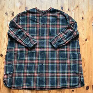 올드 맨즈 테일러 울 타탄 체크 셔츠