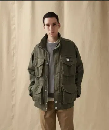 TOMMY HILFIGER 밀리터리 자켓 L 사이즈 올리브