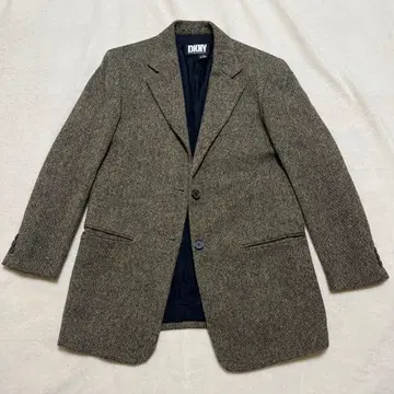 [ 새상품급 ] DKNY 다나카란 울 100% 테일러드 자켓 4호