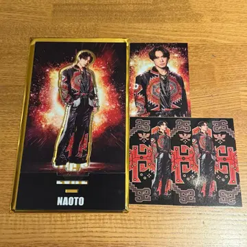 NAOTO 아크릴 스탠드 포토 카드