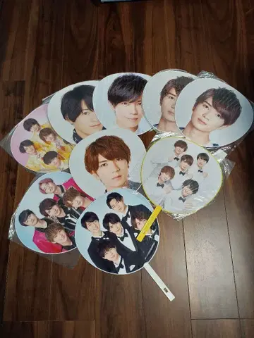 HiHi Jets 타카하시 유토 미소년 부채 9개 일괄