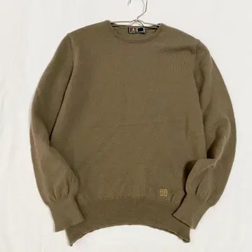 [ 닥스 ] 스웨터 자수 로고 모 100% 크루넥 무지 긴팔 S 상당