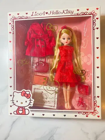 새상품급 45주년 기념 헬로키티 셀레브레이션 스타일 리카짱