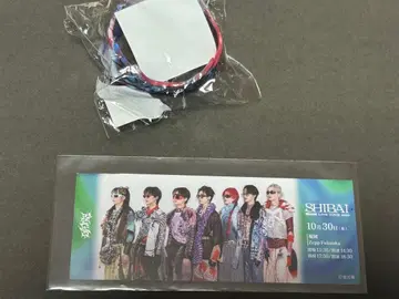 류구죠 LIVE2025 - SHIBAI 픽처 티켓, 러버 밴드