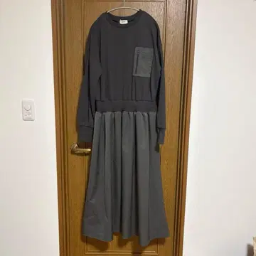 BEAMS HEART MA-1 이소재 도킹 원피스