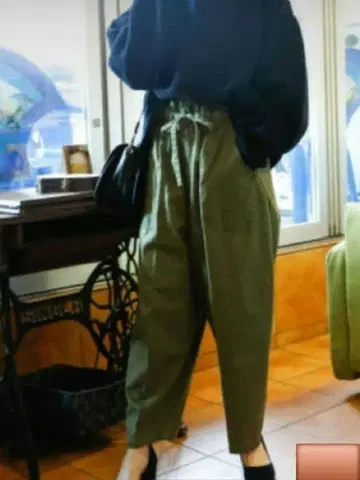 새상품 미사용 niko and - 베이커 팬츠 와이드 팬츠 면 100