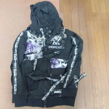 SEXPOT 장미 프린트 후드티