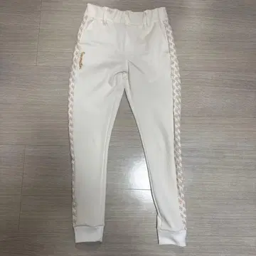 Resurrection 화이트 스트레치 팬츠