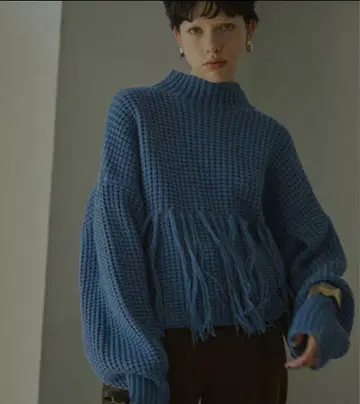 AMERI FRINGE HALFWAY KNIT