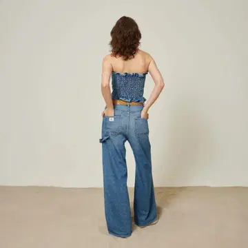 searoomlynn 페인터 baggy denim 팬츠 SRN05