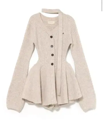 andmary Dahlia 튜닉 세트 업 베이지