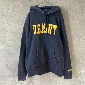 AVIREX U.S.NAVY 맨투맨 후드티 L 사이즈 네이비