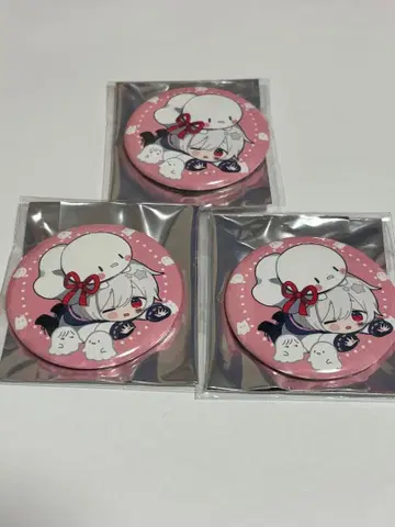 마후마후 캔뱃지 마후테루 패턴 3개 세트