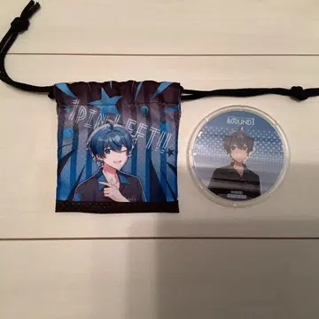 나오키리 씨, 도누쿠 씨 라운드 원 미니 복조리 코스터 2개 세트