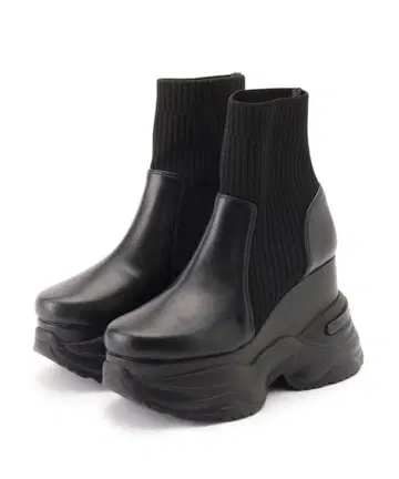 에스페란자 스니커즈 밑창 니트 숏부츠 S