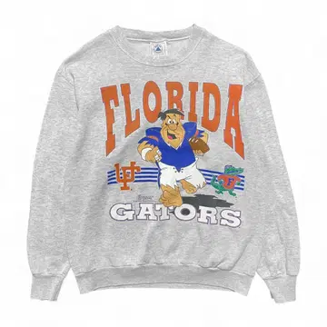 구제 의류 USA 90S 플로리다 대학교 칼리지 플린트 스톤 맨투맨