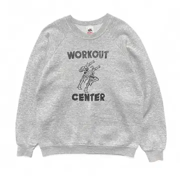 구제 의류 USA제 90S 에어로빅스 빈티지 크루넥 맨투맨