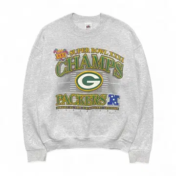 구제 의류 USA 90S NFL 그린베이 패커스 빈티지 맨투맨