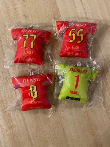 나고야 그램퍼스 가챠 유니폼 쿠션 체인 융커 도쿠모토 유헤이