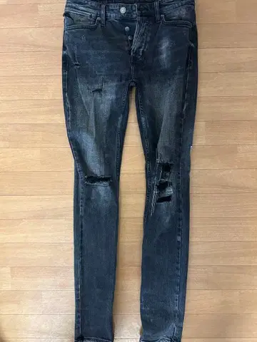 Ksubi 컷오프 스키니 데님