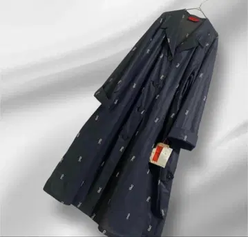 빅 사이즈 Roberta di Camerino 로고 디자인 스프링 코트