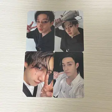 Stray Kids KARMA 방찬 DMM 혜택 봉입 트레이딩 카드 세트