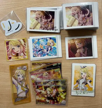 카가미네 린 프로세카 카드류 묶음 판매