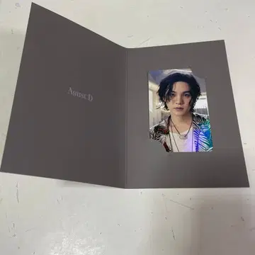 BTS 윤기 SUGA D-DAY 트레이딩 카드 JPFC 혜택