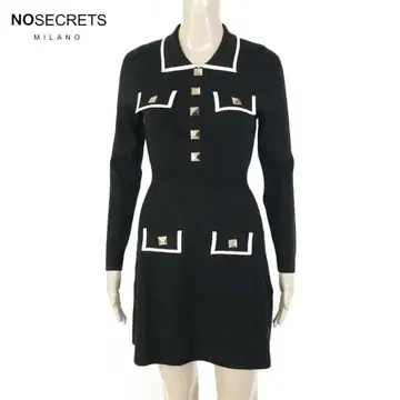 새상품 노시크릿 니트 원피스 40 EOP1706 S 사이즈 긴팔