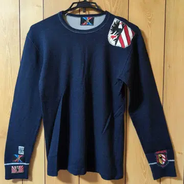 E-Play Enjoy 네이비 긴팔 니트 (이탈리아제)