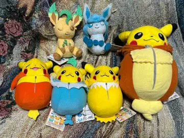 포켓몬 프라이스 봉제 인형 묶음 판매 네부쿠로 컬렉션 쿠츠로기 타임