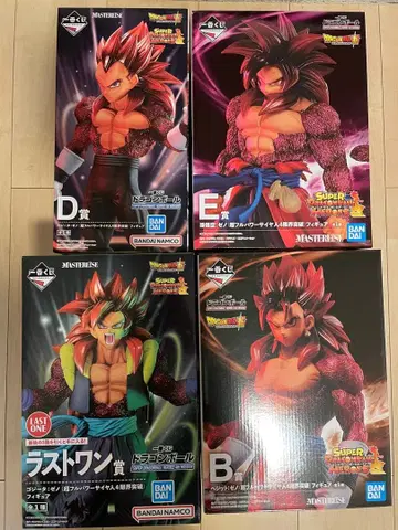 드래곤볼 제일복권 피규어 드래곤볼 히어로즈 손오공 베지터