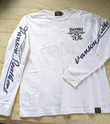 VANSON 긴팔 셔츠 화이트 셔츠