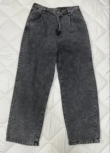 데님 팬츠 블랙