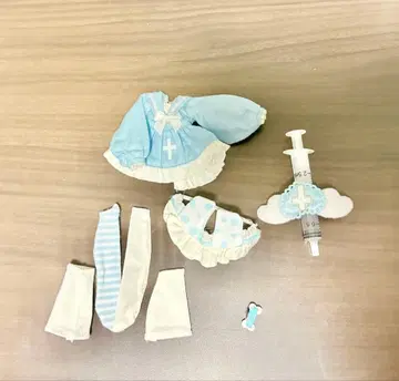 일만 번의 탈출 계획 달마시안 인형 의류 천사계 패션 스카이블루계 패션