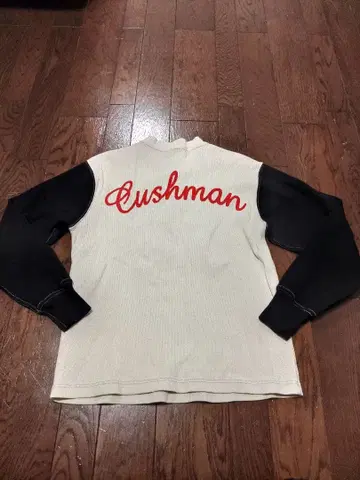 CUSHMAN 롱티 맨투맨 하프 지퍼 S