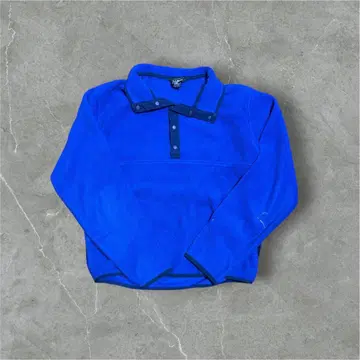 00s L.L.Bean 스냅t 플리스 파랑