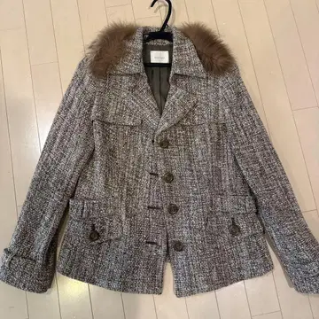 fres cute 트위드 자켓 42