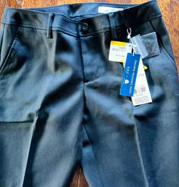 온워드 자유구 새상품 울 블랙 슬랙스