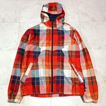 DC APPARELDIVISION 체크 무늬 집업 후드티 S